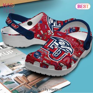 Liberty Flames NCAA Sport Crocs Crocband Clogs Shoes Comfortable For Men Women and Kids Exclusive