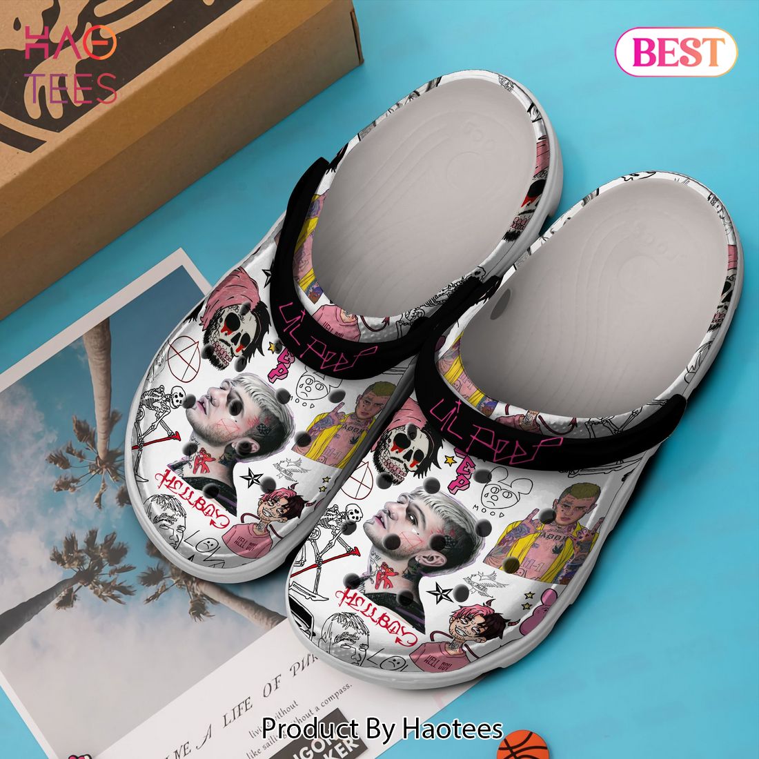 Lil Peep Music Crocs Crocband Clogs Shoes Comfortable For Men Women and Kids Lil Peep Music Crocs Crocband Clogs Shoes Comfortable For Men Women and Kids