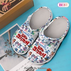 Lilo And Stitch Disney Cartoon Crocs Crocband Clogs Shoes Comfortable For Men Women and Kids