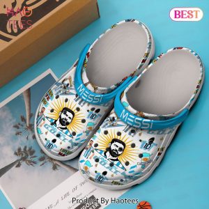 Lionel Messi Sport Crocs Crocband Clogs Shoes Comfortable For Men Women and Kids