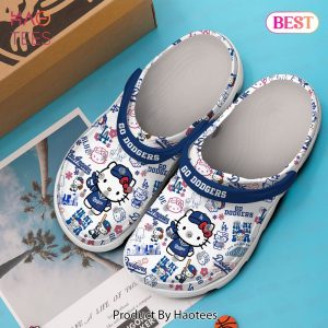 Los Angeles Dodgers Baseball MLB SportCrocs Crocband Clogs Shoes Comfortable For Men Women and Kids