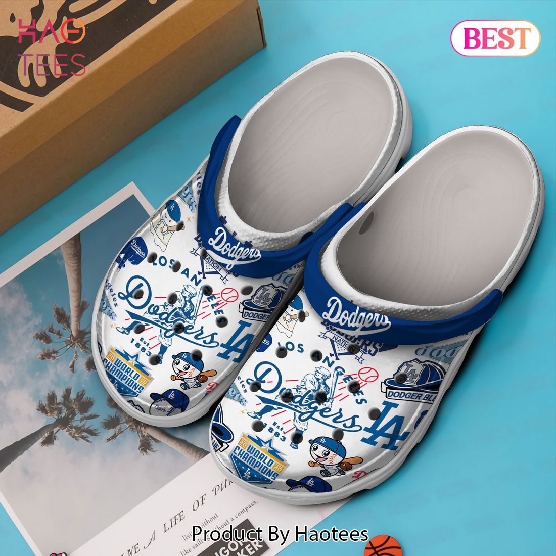 Los Angeles Dodgers MLB Crocs Crocband Clogs Shoes Comfortable For Men Women and Kids Los Angeles Dodgers MLB Crocs Crocband Clogs Shoes Comfortable For Men Women and Kids