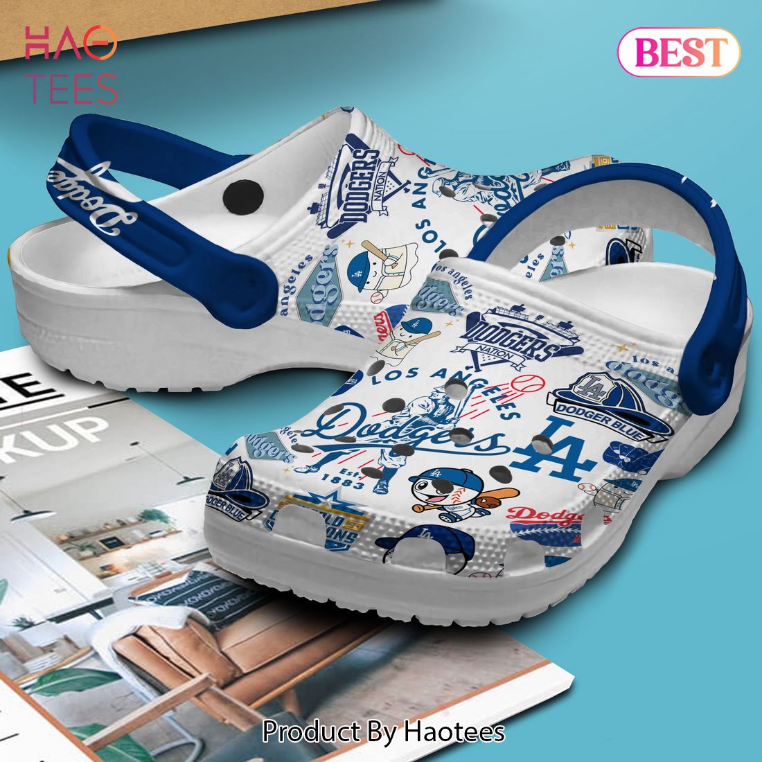 Los Angeles Dodgers MLB Crocs Crocband Clogs Shoes Comfortable For Men Women and Kids Los Angeles Dodgers MLB Crocs Crocband Clogs Shoes Comfortable For Men Women and Kids