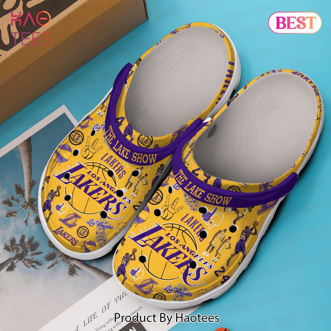 Los Angeles Lakers Basketball NBA Sport Crocs Crocband Clogs Shoes Comfortable For Men Women and Kids Los Angeles Lakers Basketball NBA Sport Crocs Crocband Clogs Shoes Comfortable For Men Women and Kids