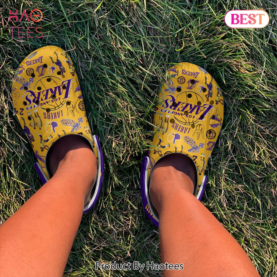 Los Angeles Lakers Basketball NBA Sport Crocs Crocband Clogs Shoes Comfortable For Men Women and Kids Los Angeles Lakers Basketball NBA Sport Crocs Crocband Clogs Shoes Comfortable For Men Women and Kids