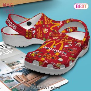 McDonald’s Food Drink Crocs Crocband Clogs Shoes Comfortable For Men Women and Kids