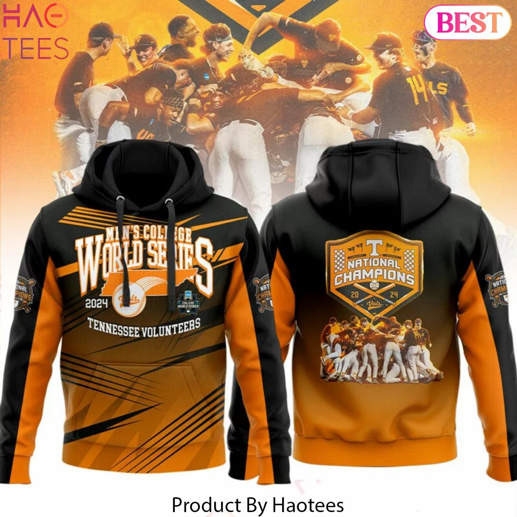 Men College World Series 2024 Tennessee Volunteers Hoodie