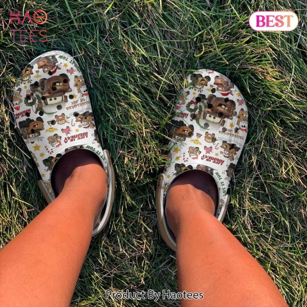 Merry Christmas Trucks Mater Tow Truck Cartoon Crocs Crocband Clogs Shoes Comfortable For Men Women and Kids