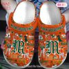 Miami Marlins Baseball MLB Sport Crocs Crocband Clogs Shoes Comfortable For Men Women and Kids