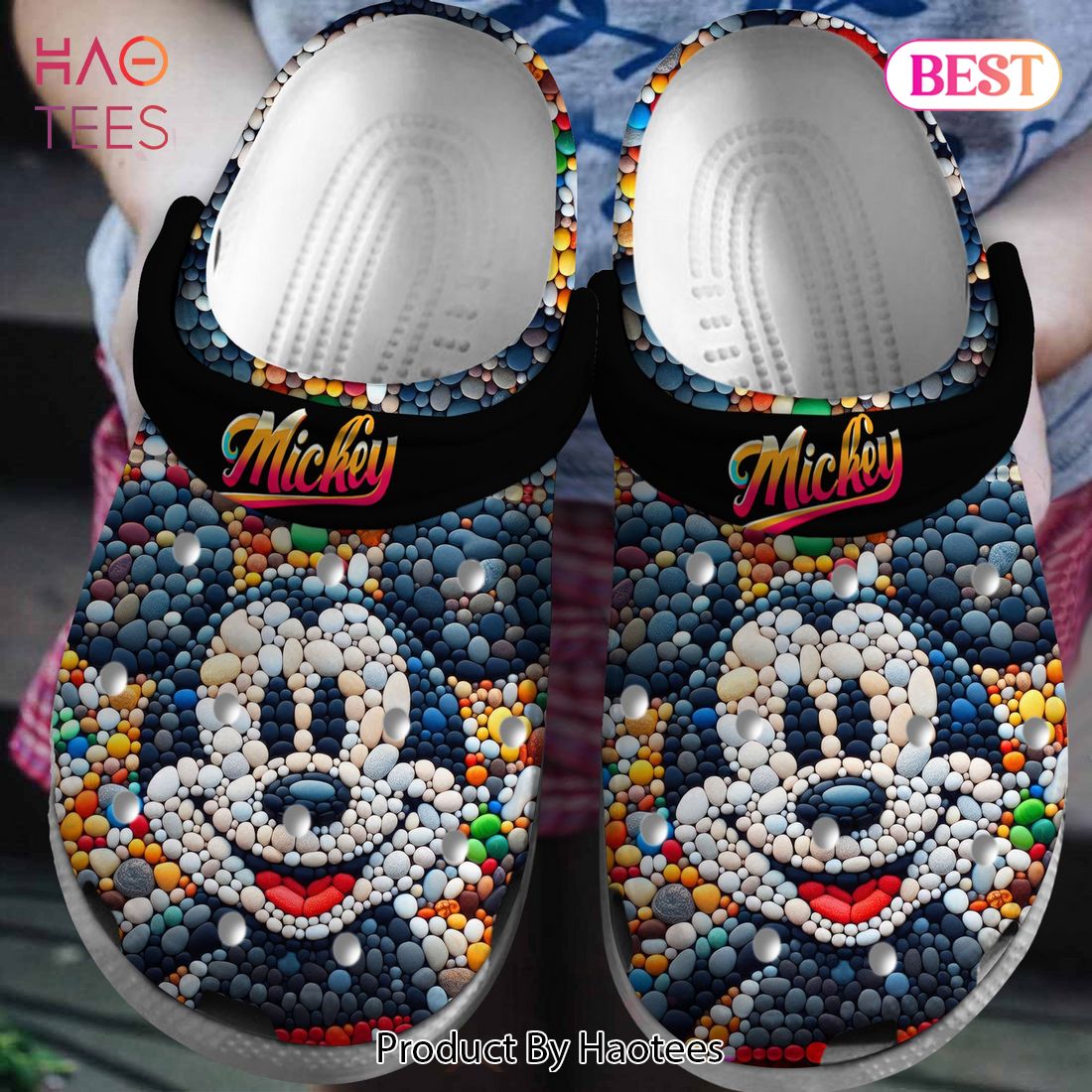Mickey Mouse Cartoon Crocs Crocband Clogs Shoes Comfortable For Men Women and Kids Mickey Mouse Cartoon Crocs Crocband Clogs Shoes Comfortable For Men Women and Kids