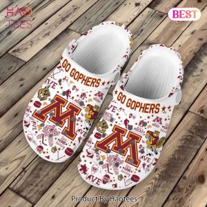 Minnesota Golden Gophers NHL Sport Crocs Crocband Clogs Shoes For Men Women and Kids Exclusive