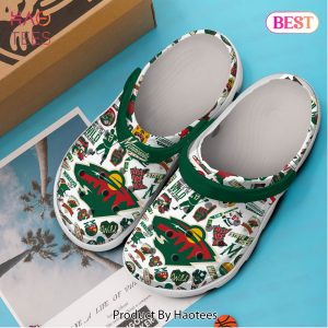 Minnesota Wild NHL Sport Crocs Crocband Clogs Shoes Comfortable For Men Women and Kids Exclusive