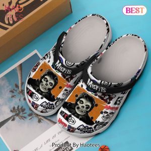 Misfits TV Series Crocs Crocband Clogs Shoes Comfortable For Men Women and Kids