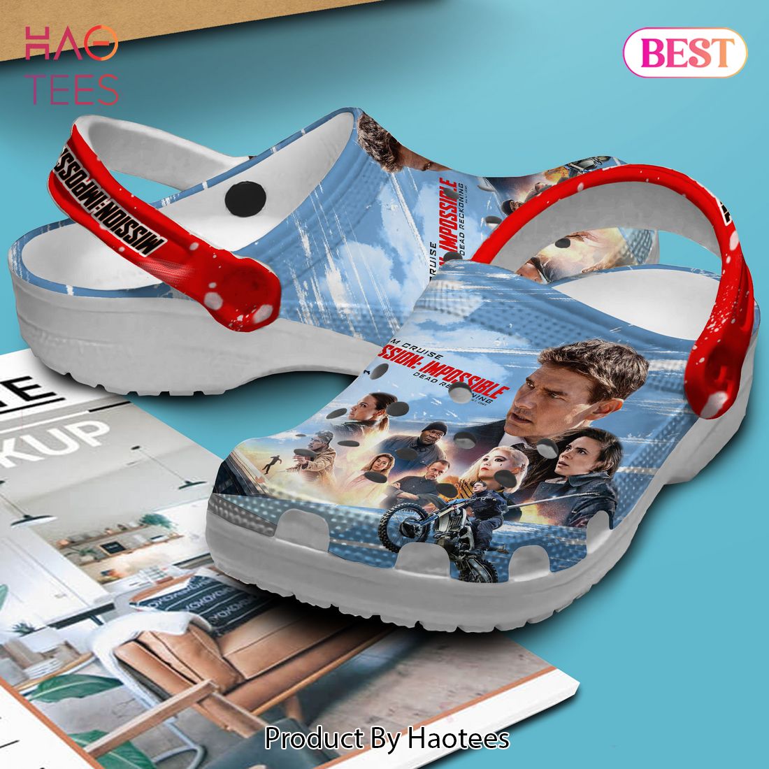 Mission Impossible Movie Crocs Crocband Clogs Shoes For Men Women and Kids Exclusive Mission Impossible Movie Crocs Crocband Clogs Shoes For Men Women and Kids Exclusive