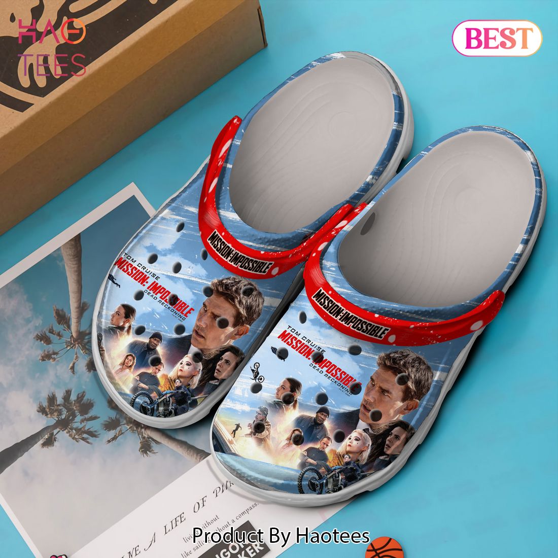 Mission Impossible Movie Crocs Crocband Clogs Shoes For Men Women and Kids Exclusive Mission Impossible Movie Crocs Crocband Clogs Shoes For Men Women and Kids Exclusive