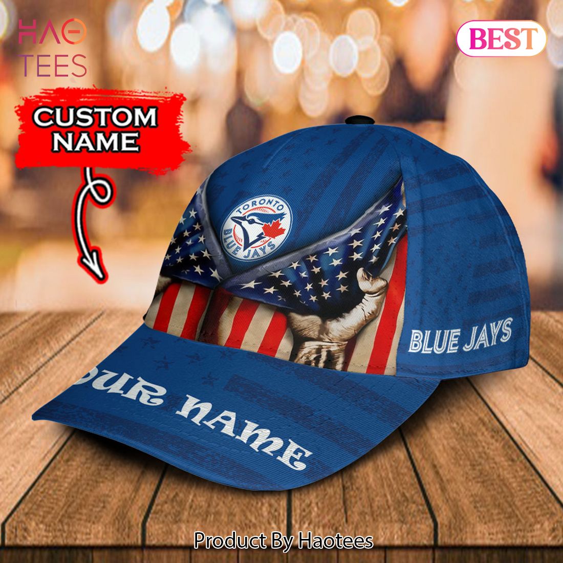 MLB Toronto Blue Jays Custom Name Hey Dude Shoes MLB Toronto Blue Jays Custom Name Hey Dude Shoes