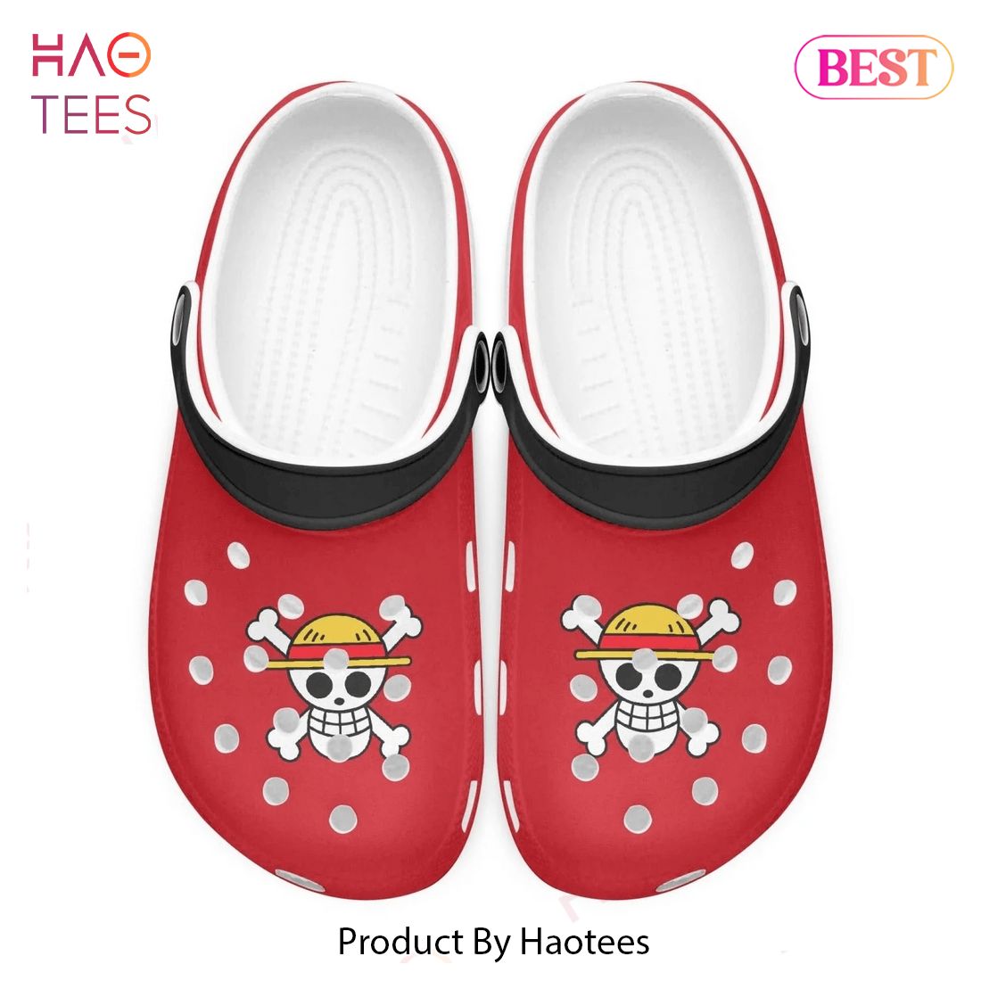 Monkey D. Luffy One Piece Custom Clogs Exclusive Monkey D. Luffy One Piece Custom Clogs Exclusive