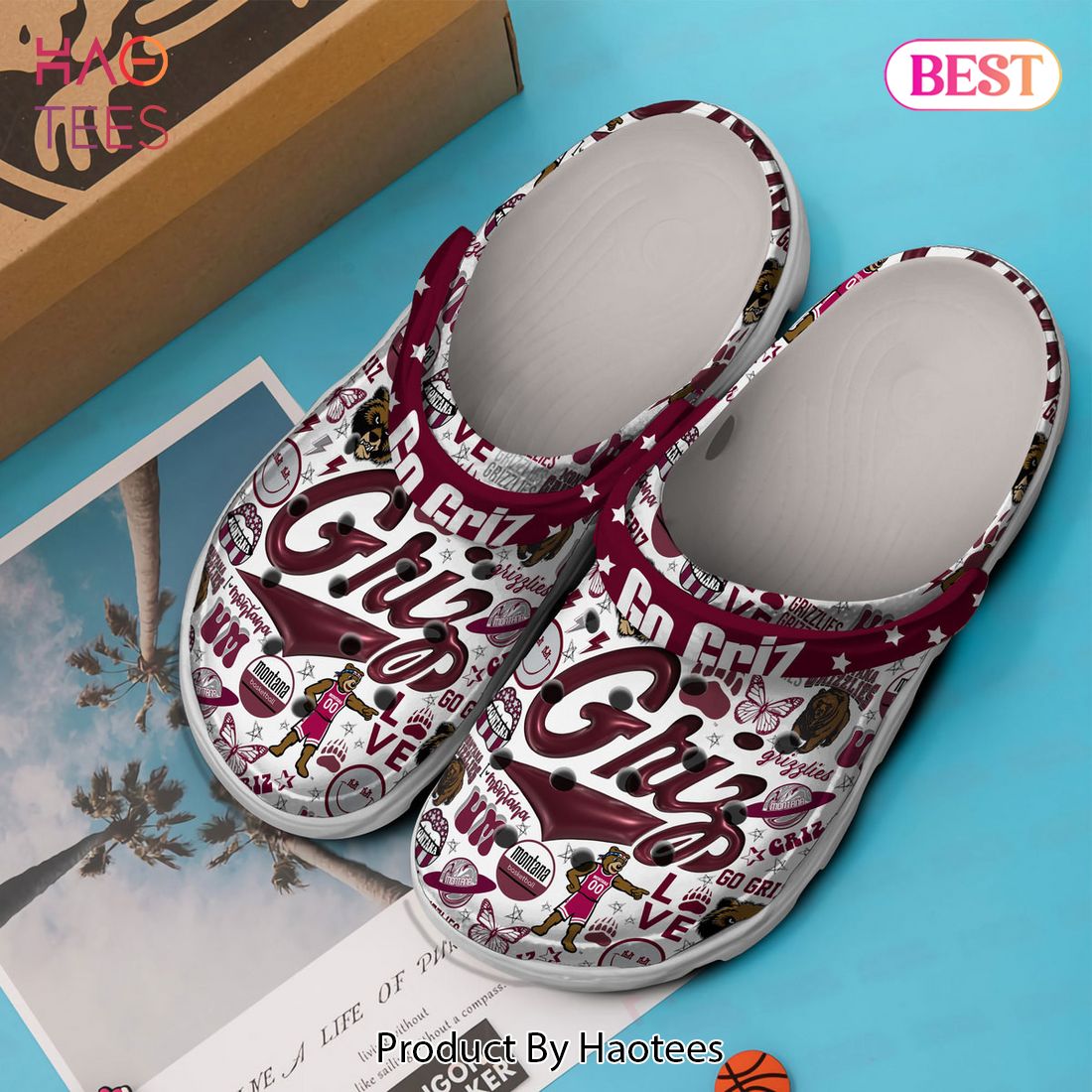 Montana Grizzlies NCAA Sport Crocs Crocband Clogs Shoes Comfortable For Men Women and Kids Montana Grizzlies NCAA Sport Crocs Crocband Clogs Shoes Comfortable For Men Women and Kids