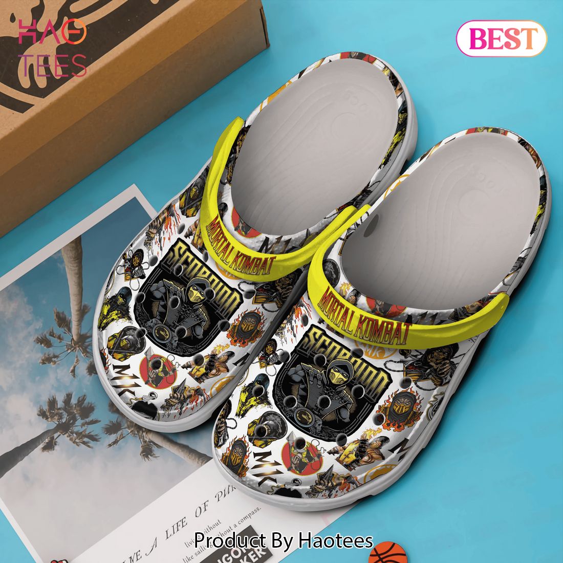 Mortal Kombat Game Crocs Crocband Clogs Shoes Comfortable For Men Women and Kids Mortal Kombat Game Crocs Crocband Clogs Shoes Comfortable For Men Women and Kids