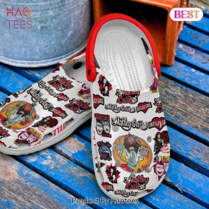 Motley Crue Shout At The Devil Music Crocs Crocband Clogs Shoes Comfortable For Men Women and Kids
