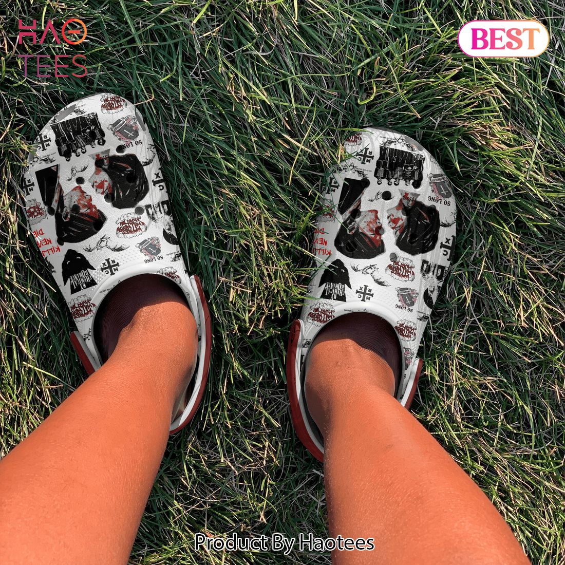 My Chemical Romance Music Crocs Crocband Clogs Shoes Comfortable For Men Women and Kids My Chemical Romance Music Crocs Crocband Clogs Shoes Comfortable For Men Women and Kids