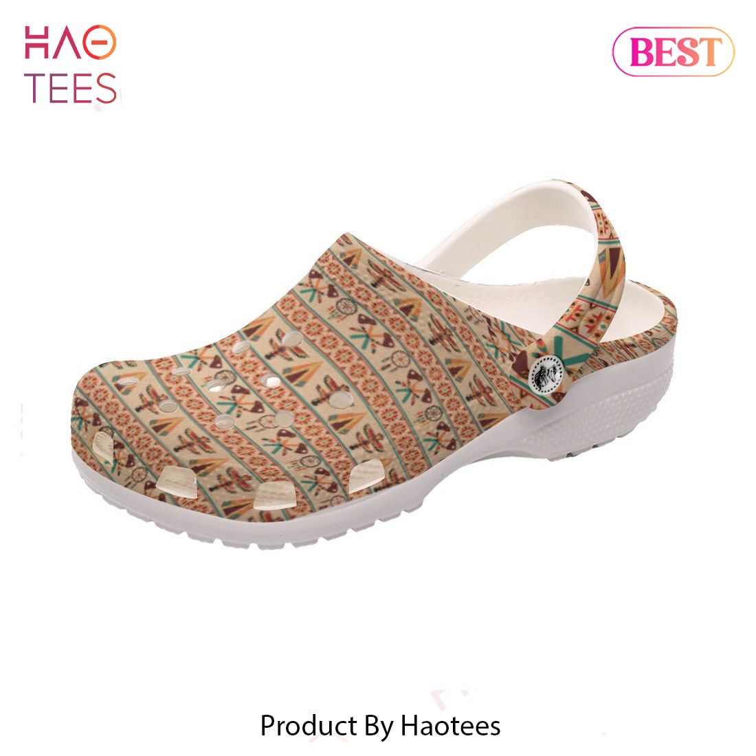 Native American Pattern Crocs Clog Shoes For Kid and Adult Exclusive Native American Pattern Crocs Clog Shoes For Kid and Adult Exclusive