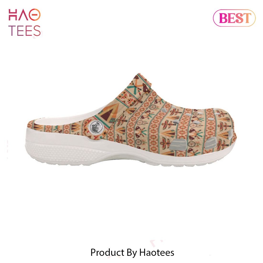 Native American Pattern Crocs Clog Shoes For Kid and Adult Exclusive Native American Pattern Crocs Clog Shoes For Kid and Adult Exclusive