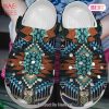 Native American Pattern Crocs Clog Shoes For Kid and Adult Exclusive Native American Pattern Crocs Clog Shoes For Kid and Adult Exclusive