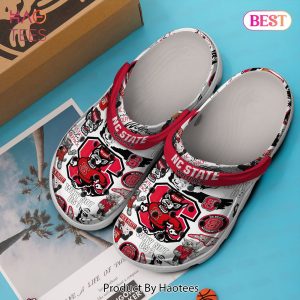 NC State Wolfpack men’s basketball NCAA Sport Crocs Crocband Clogs Shoes Comfortable For Men Women and Kids