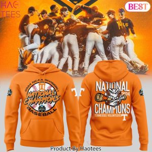 NCAA College Baseball National Champions 2024 Tennessee Volunteers Design Hoodie