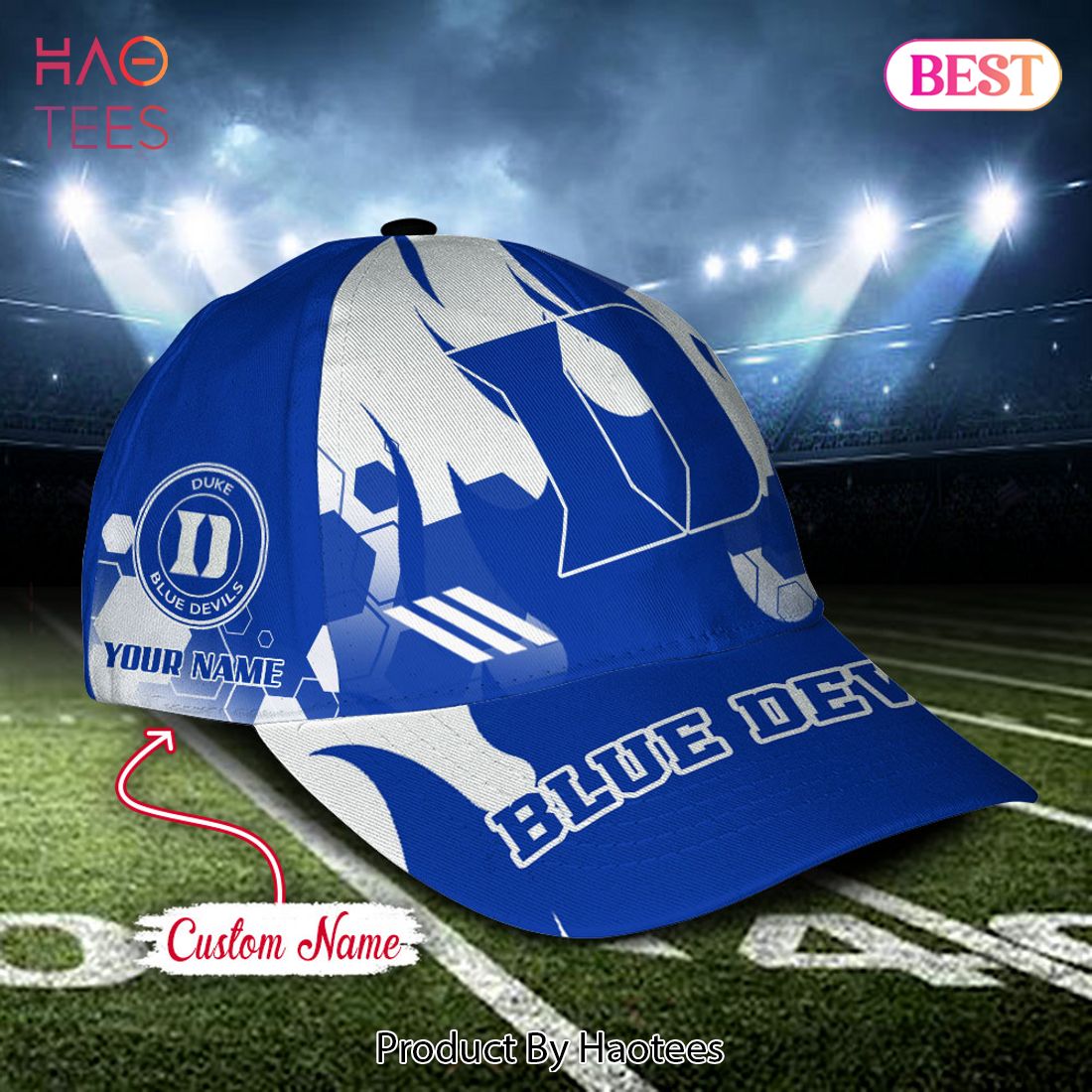 NCAA Duke Blue Devils Custom Name Hey Dude Shoes NCAA Duke Blue Devils Custom Name Hey Dude Shoes