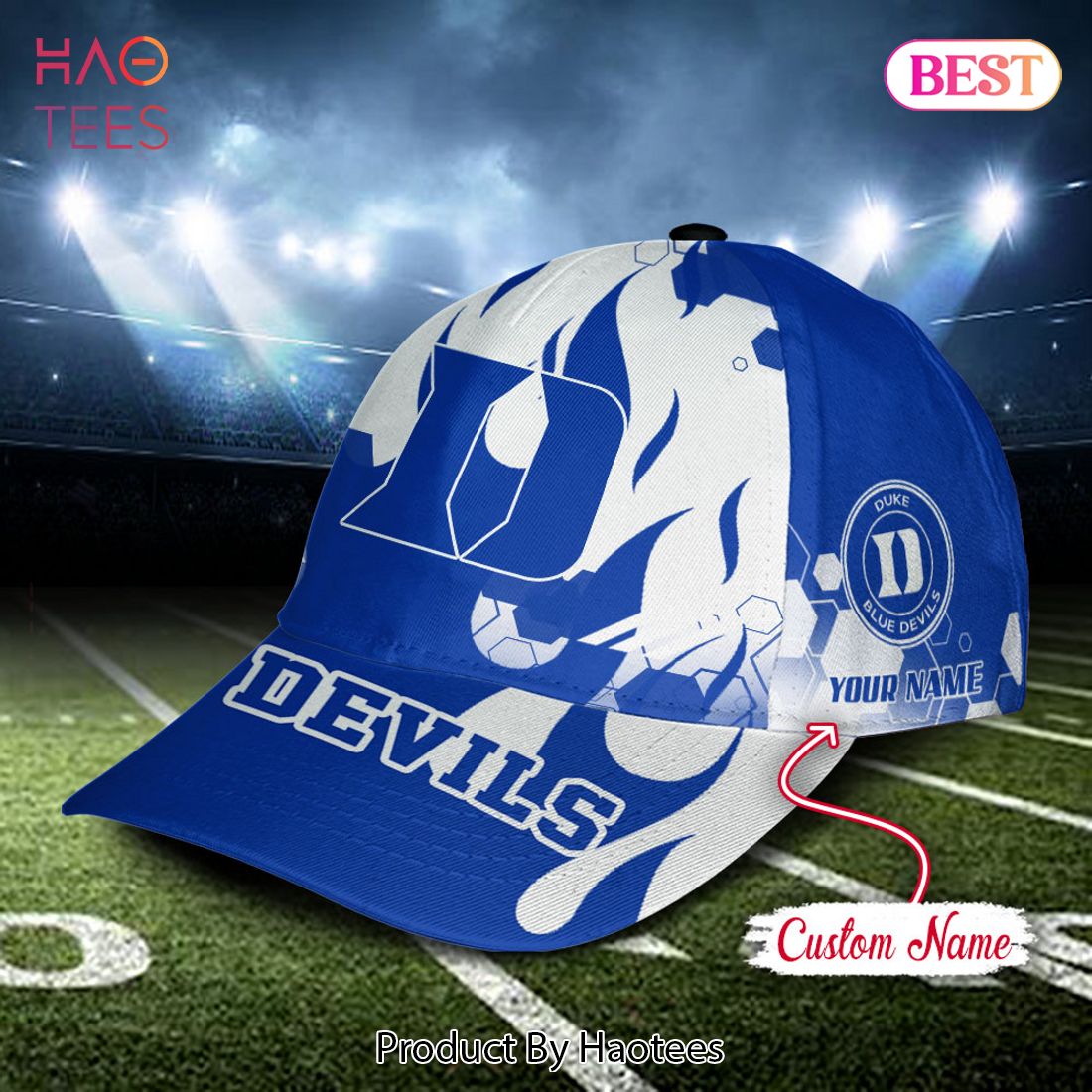 NCAA Duke Blue Devils Custom Name Hey Dude Shoes NCAA Duke Blue Devils Custom Name Hey Dude Shoes