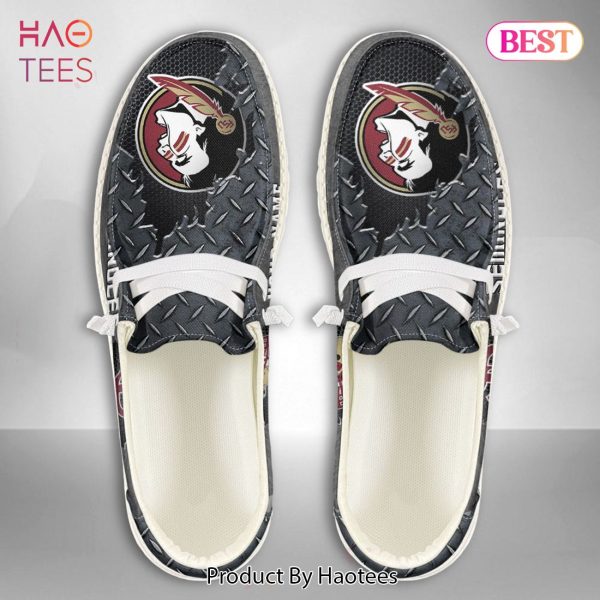 NCAA Florida State Seminoles Custom Name Hey Dude Shoes