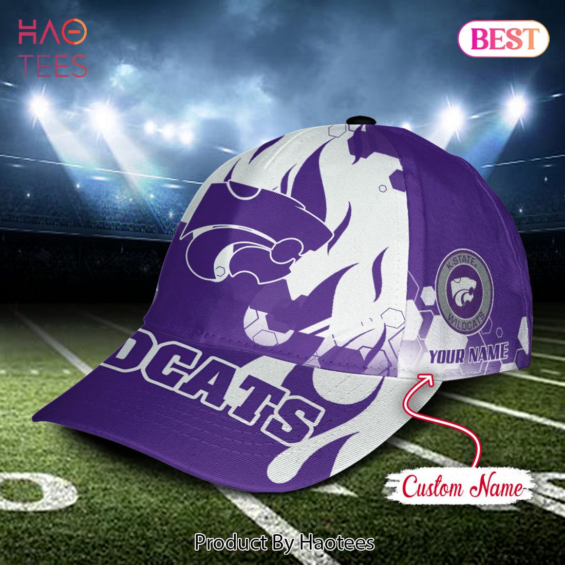 NCAA Kansas State Wildcats Custom Name Hey Dude Shoes NCAA Kansas State Wildcats Custom Name Hey Dude Shoes