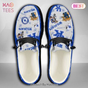 NCAA Kentucky Wildcats Custom Name Hey Dude Shoes 01 M7