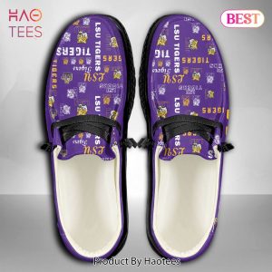NCAA LSU Tigers Custom Name Hey Dude Shoes 06 M79