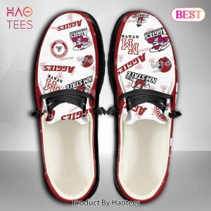 NCAA New Mexico State Aggies Custom Name Hey Dude Shoes 01 M7