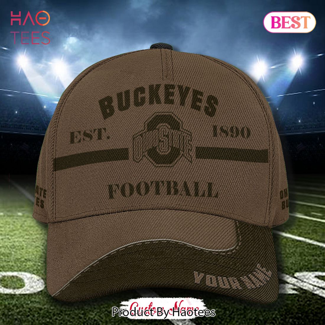 NCAA Ohio State Buckeyes Custom Name Hey Dude Shoes NCAA Ohio State Buckeyes Custom Name Hey Dude Shoes