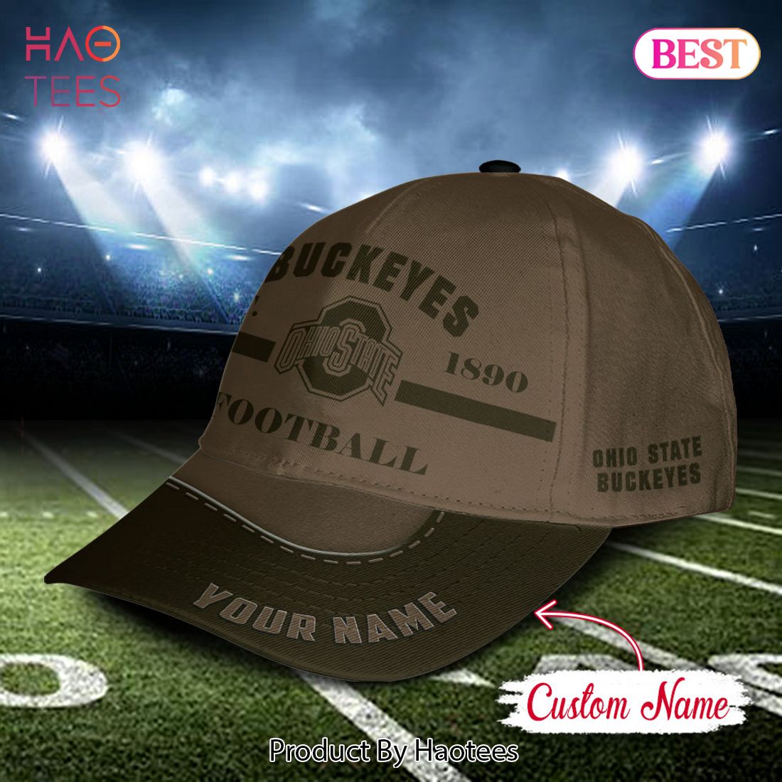 NCAA Ohio State Buckeyes Custom Name Hey Dude Shoes NCAA Ohio State Buckeyes Custom Name Hey Dude Shoes