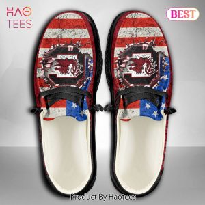NCAA South Carolina Gamecocks Custom Name Hey Dude Shoes 07 M79