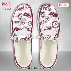NCAA Southern Illinois Salukis Custom Name Hey Dude Shoes