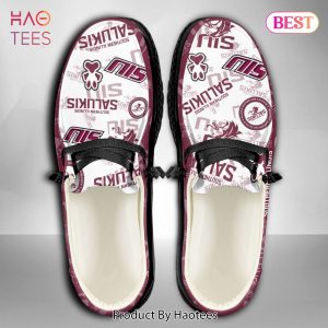 NCAA Southern Illinois Salukis Custom Name Hey Dude Shoes