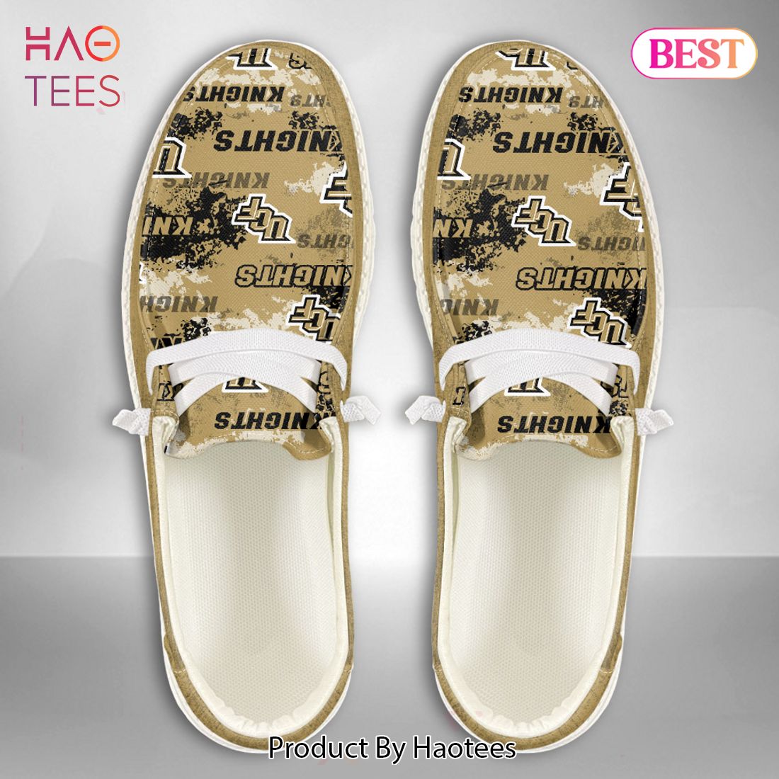 NCAA UCF Knights Custom Name Hey Dude Shoes 05 M79 NCAA UCF Knights Custom Name Hey Dude Shoes 05 M79
