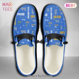 NCAA UCLA Bruins Custom Name Hey Dude Shoes 04 M12