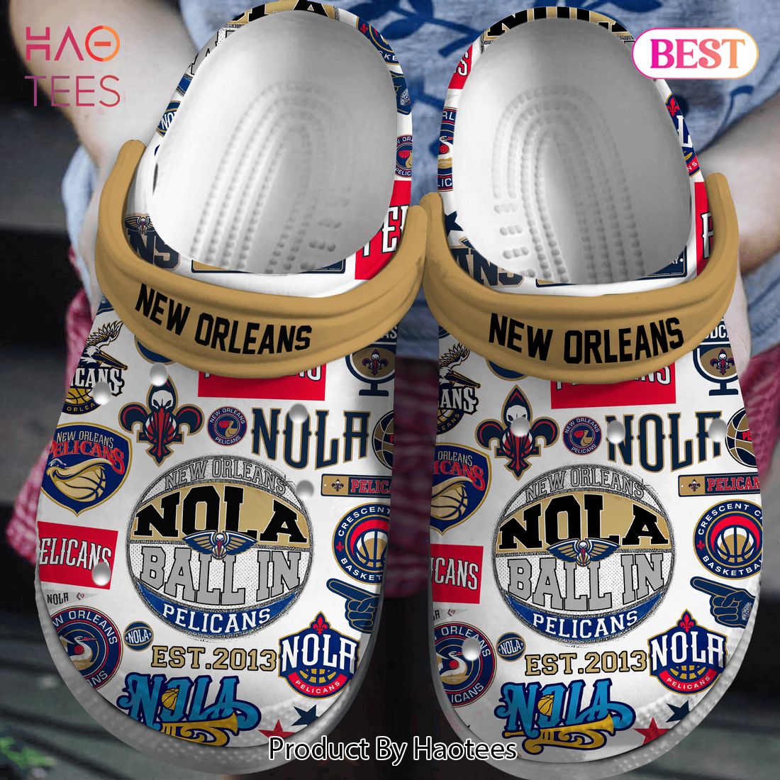 New Orleans Saints NFL Sport Crocs Crocband Clogs Shoes Comfortable For Men Women and Kids New Orleans Saints NFL Sport Crocs Crocband Clogs Shoes Comfortable For Men Women and Kids