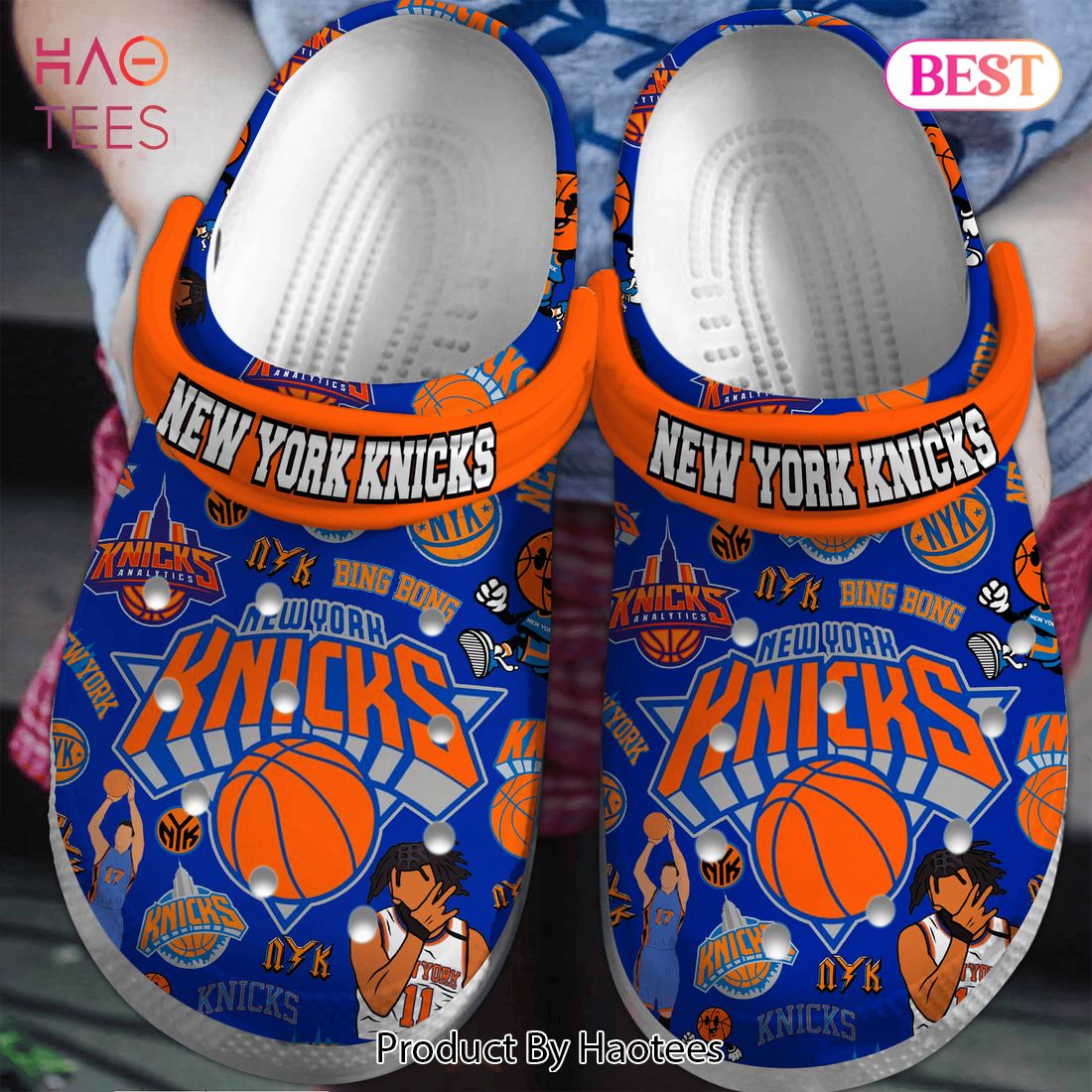 New York Knicks Basketball NBA Sport Crocs Crocband Clogs Shoes Comfortable For Men Women and Kids New York Knicks Basketball NBA Sport Crocs Crocband Clogs Shoes Comfortable For Men Women and Kids