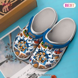 New York Knicks NBA Sport Crocs Crocband Clogs Shoes Comfortable For Men Women and Kids