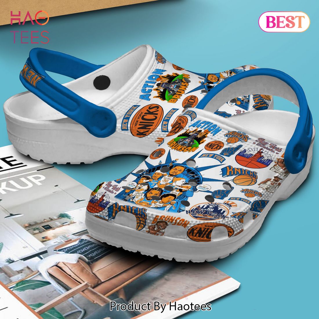 New York Knicks NBA Sport Crocs Crocband Clogs Shoes Comfortable For Men Women and Kids New York Knicks NBA Sport Crocs Crocband Clogs Shoes Comfortable For Men Women and Kids