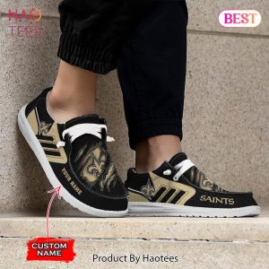 NFL New Orleans Saints Custom Name Hey Dude Shoes 07 M7