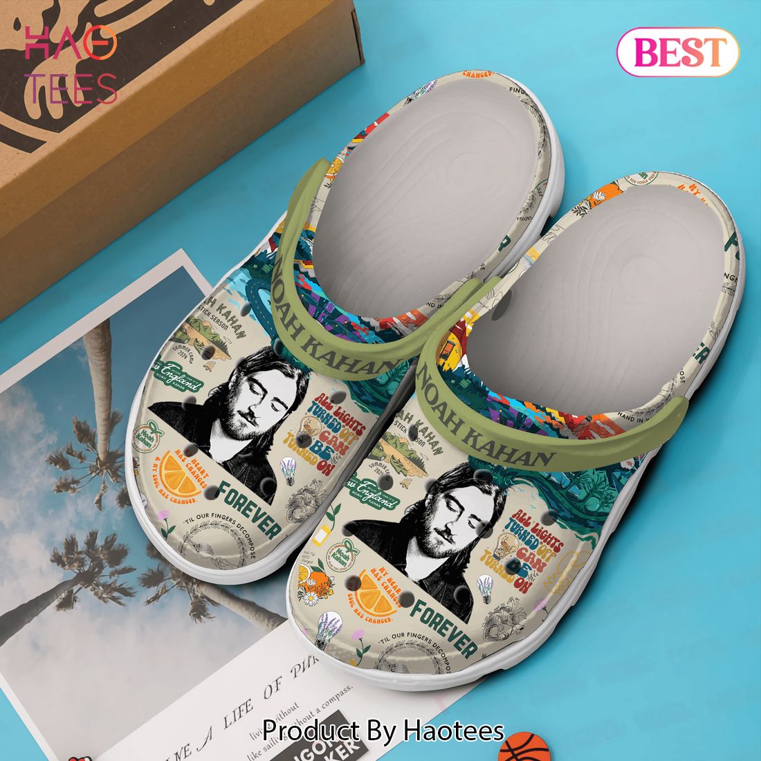 Noah Kahan Music Crocs Crocband Clogs Shoes Comfortable For Men Women and Kids Noah Kahan Music Crocs Crocband Clogs Shoes Comfortable For Men Women and Kids